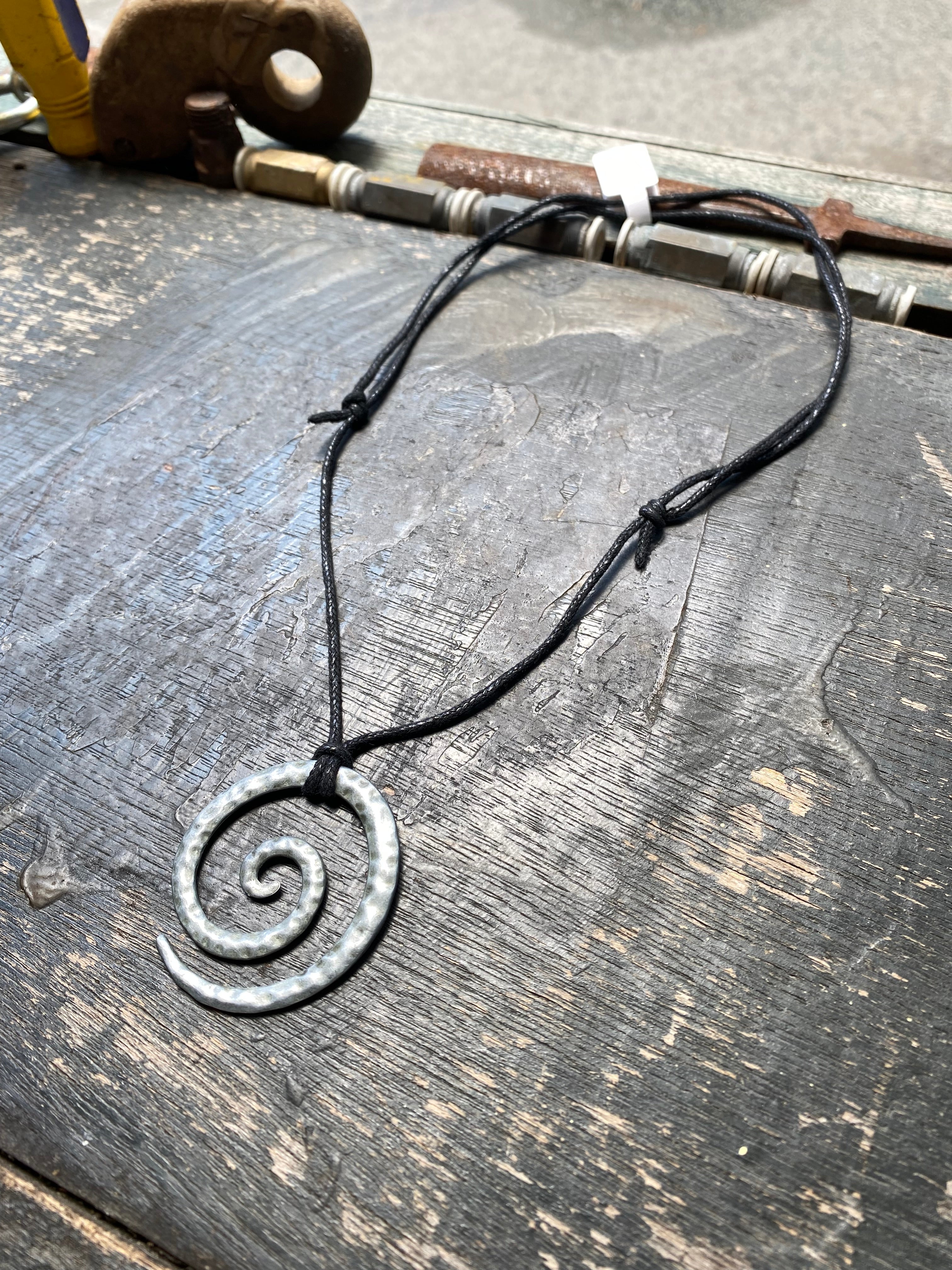 Vintage Spiral Pendant
