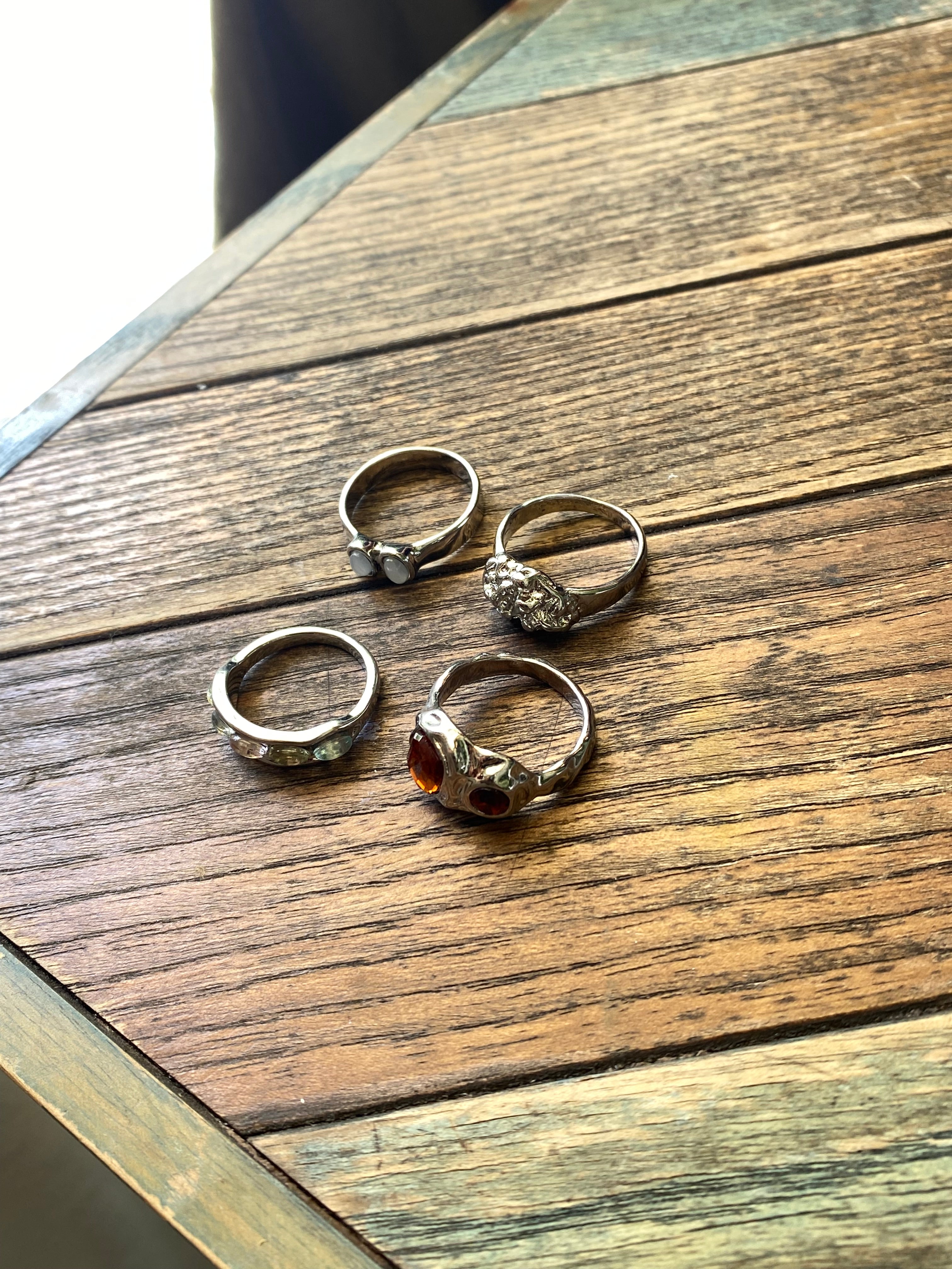 Rhinestone Rings