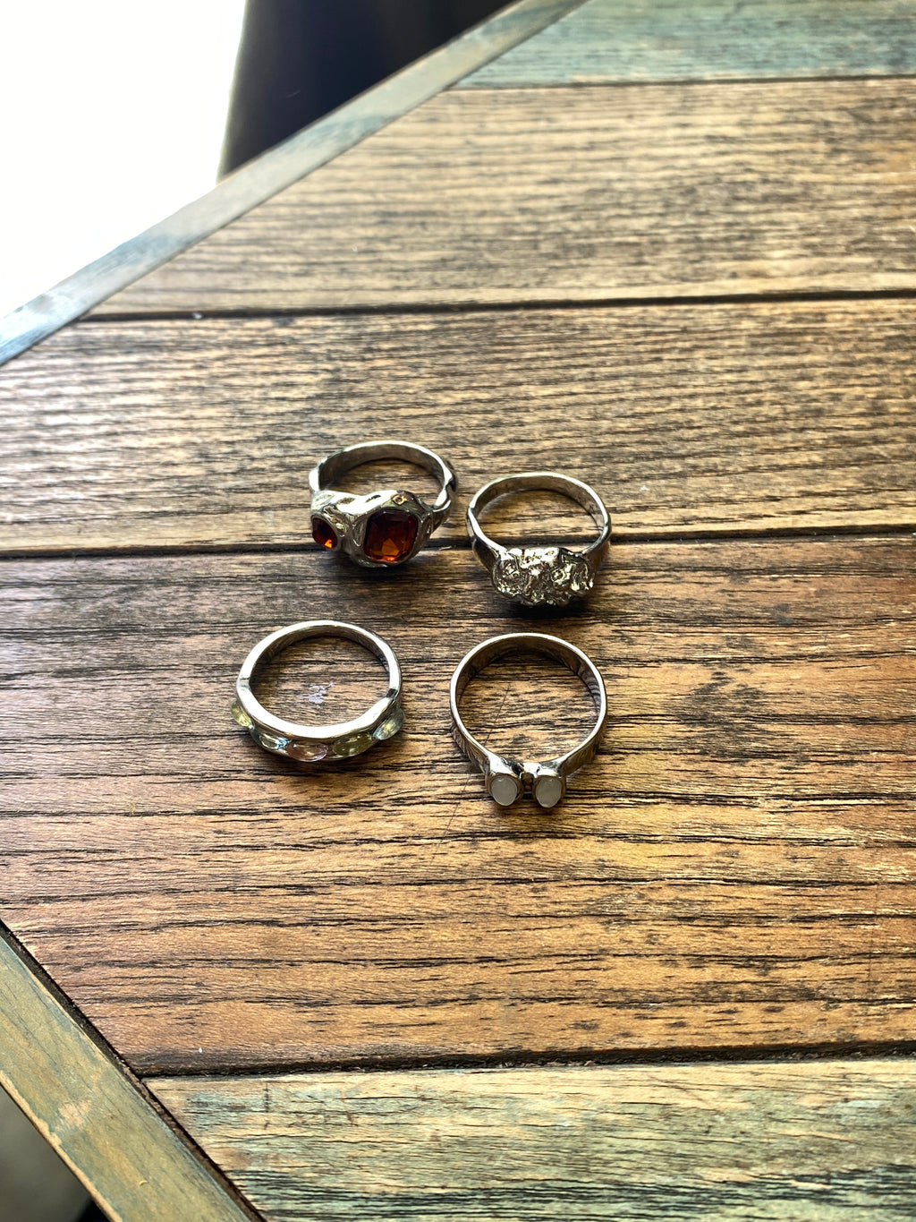 Rhinestone Rings