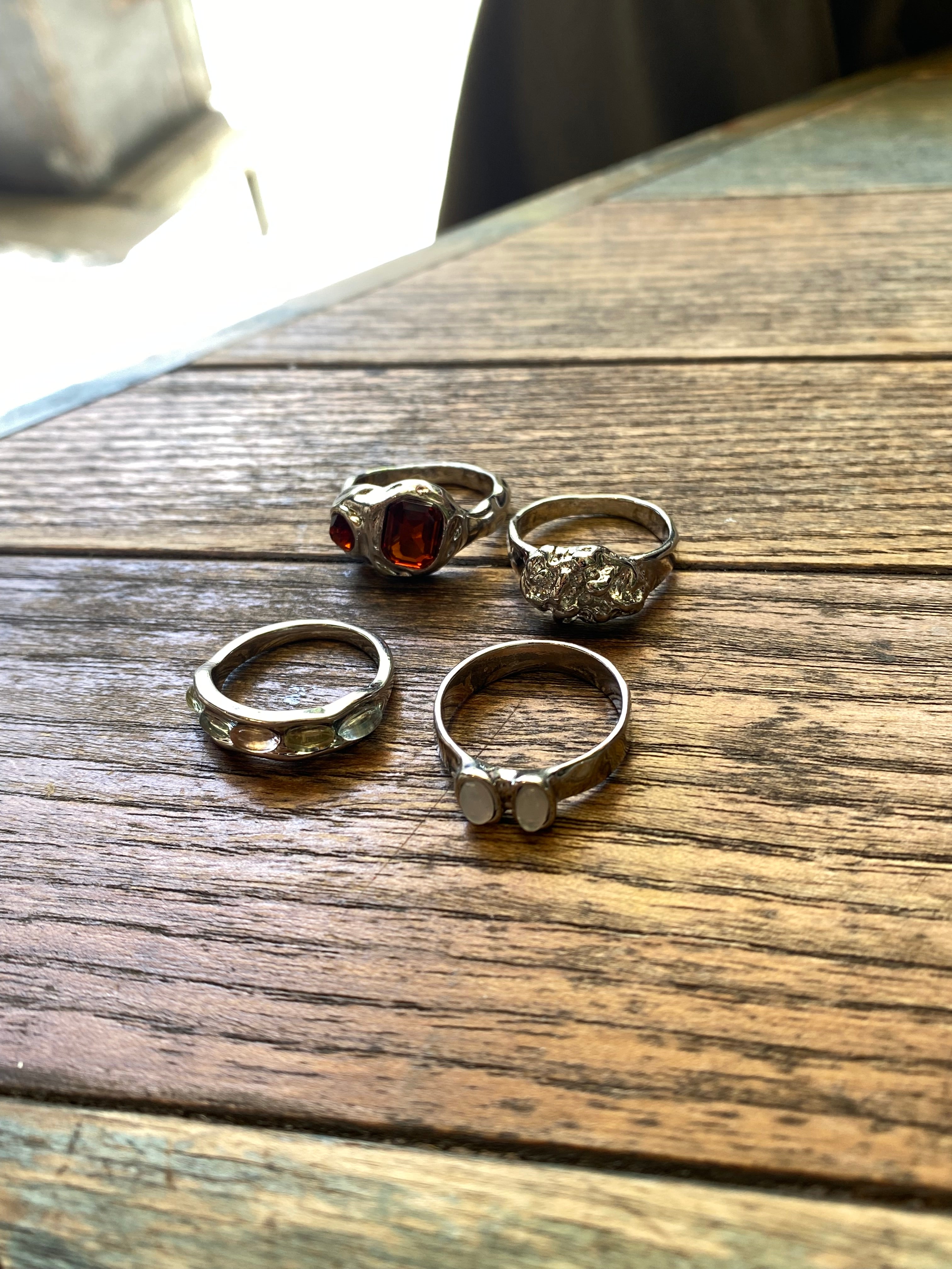Rhinestone Rings