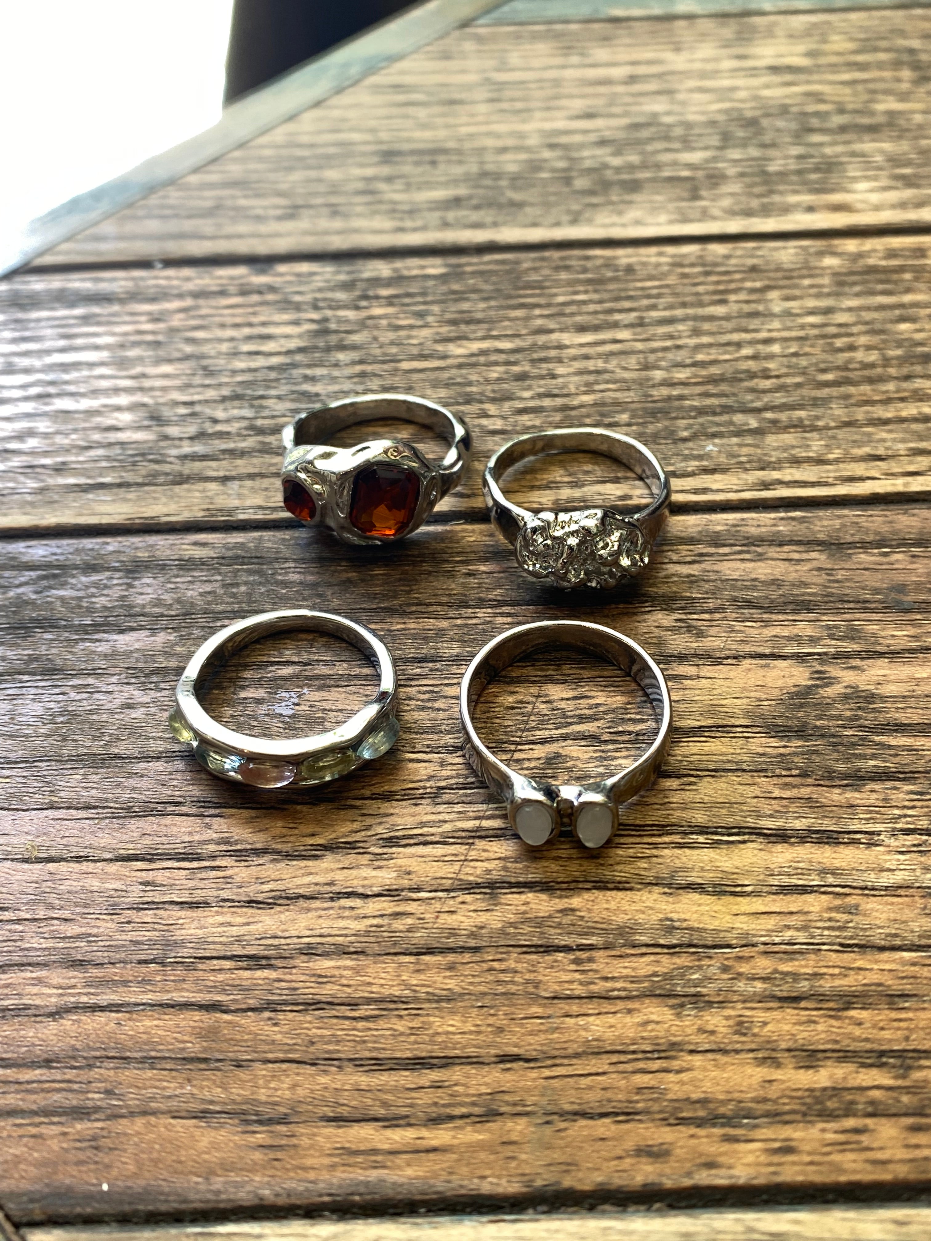 Rhinestone Rings